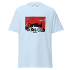 T-shirt Certified no bra club