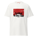 T-shirt Certified no bra club