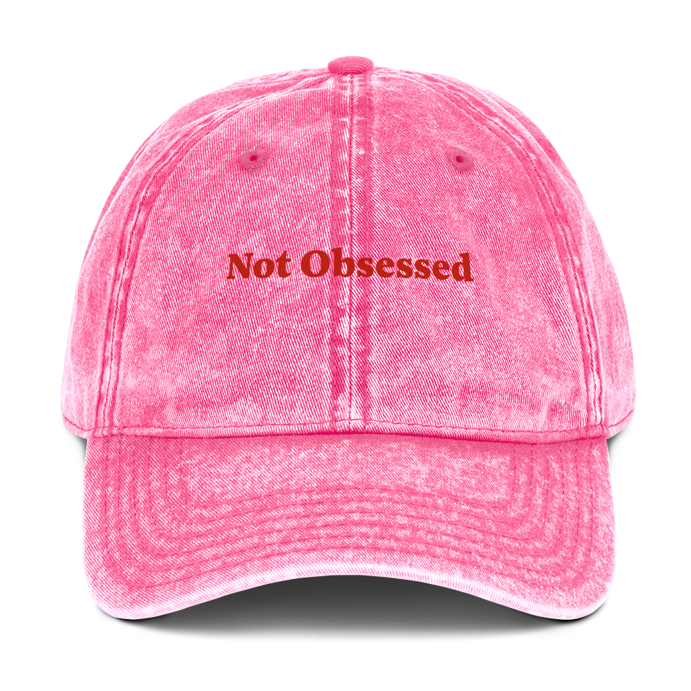 Casquette not obsessed