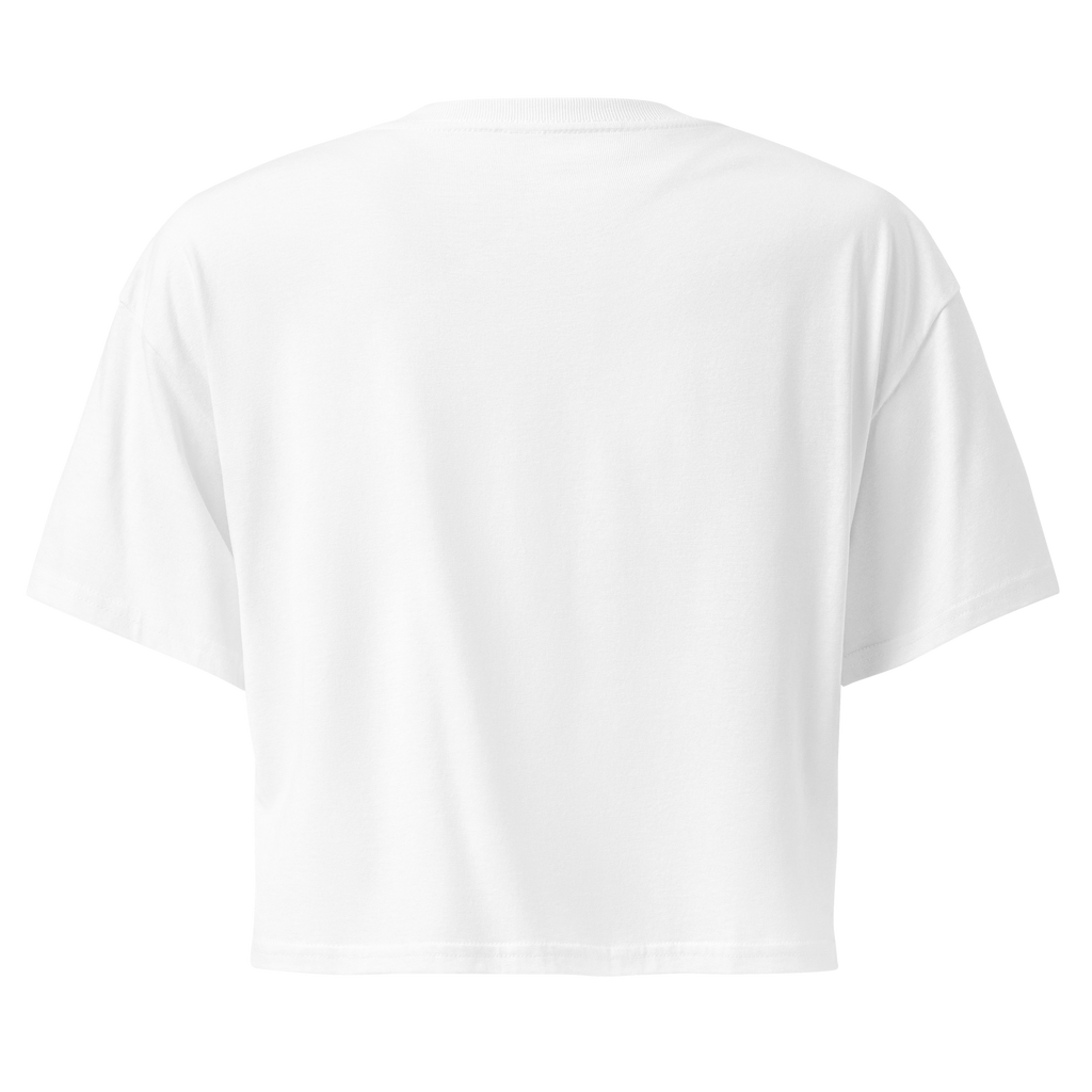 Crop top fuck your bad vibes
