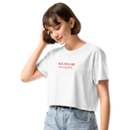 Crop top "All sugarn no daddy"